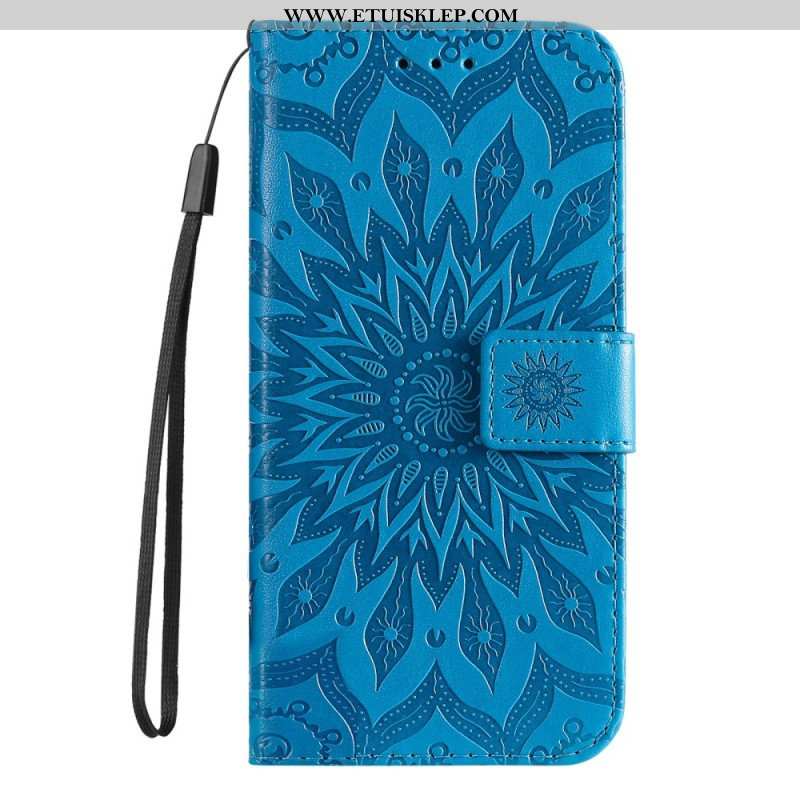 Etui Folio do Xiaomi 12 Lite Mandala Sun Ze Smyczą